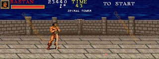 une photo d'Ã©cran de Rastan Saga 3 sur Arcade